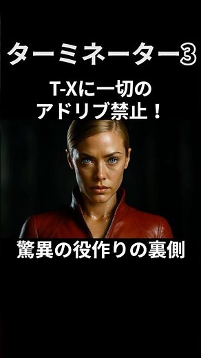 『ターミネーター3』T-Xの裏側！アドリブ一切禁止で生まれた究極の機械演技 #film #movie #映画 #トリビア #雑学 #shorts