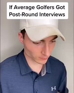 22K views · 403 reactions | If average golfers gave post round interviews 藍 Credit: IG @imjustgolfing | Rock Bottom Golf | Facebook