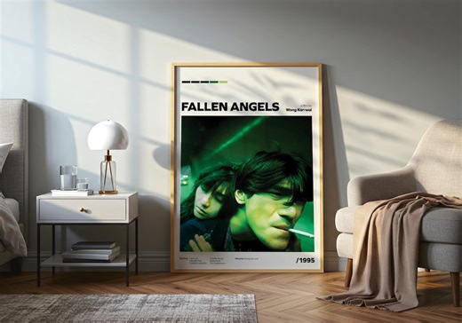 Fallen Angels Movie Poster – Wong Kar-wai Neo-noir Film Art Print Iconic | Hong Kong Cinema - Etsy UK