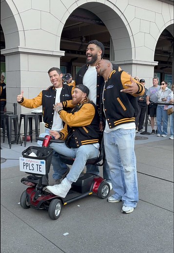 Live Performance of Eye of The Tiger by NFL Stars