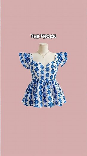 The Look 🎀 // Frock + Jeans // #outfitideas #ootd #fashiontrends #trending #fyp