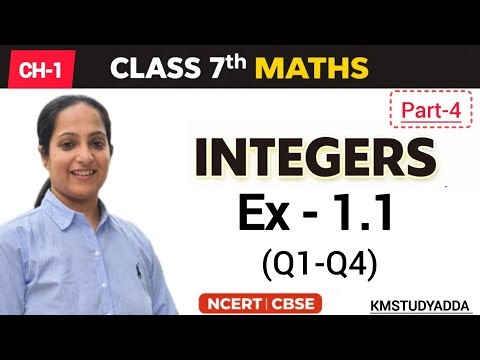 Class 7 Maths Chapter 1 Integers Ex 1.1 | NCERT Solutions | Step-by-Step Easy Method #class7maths