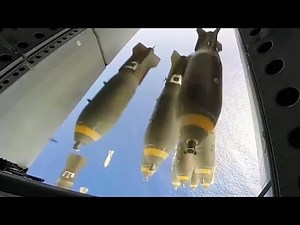 Legendary B-52 Bomber During An Exercise & Air Refueling