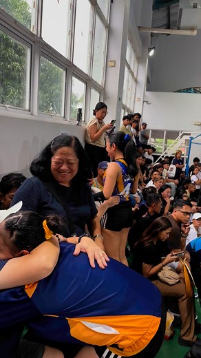 153K views · 720 reactions | Touching moment as the supportive mothers of Rain Navarro and Samantha Coja—both from Bacolod and representing NCR under NUNS—celebrated together. Navarro was named Player of the Game in the finals match.* | 1035 DYRL Radyo Pilipino Bacolod | Facebook