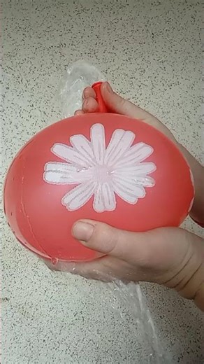 How the Water Burst Out of the Balloon Will Shock You!