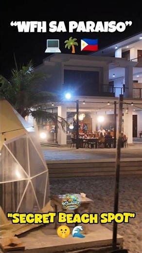 WFH in Paradise! 🌴💻 Aesthetic and Peaceful Vibes at Waikoloa Beach Resort Zambales #youtubeshorts...