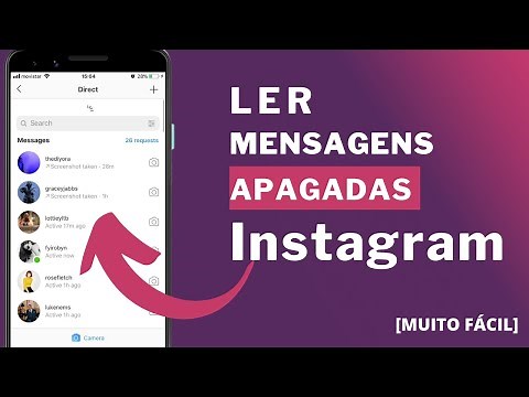 Como VER Mensagens APAGADAS do Instagram