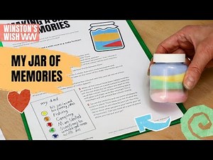 How to make a memory jar | Winston's Wish | For Kids