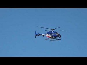 7 news Bell 407 Helicopter Flyover.