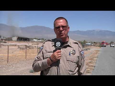 07/27/2023 A Structure House Fire Erupts in Deadly Flames in Pahrump