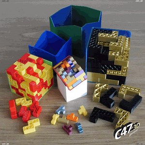 Tetris Puzzle Cube