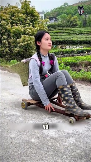 Kỹ Thuật Chế Tạo Xe Gỗ Xuống Núi Của Nữ Nghệ Nhân Vùng Cao!