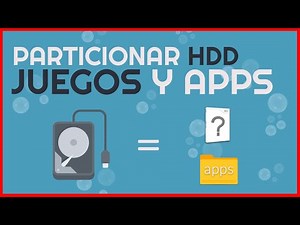 Particiona un HDD externo para backups y apps | Wii