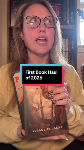 First book haul of 2026, and it’s a good one! You should absolutely check out @J. M. Cavender📖Author to see more about her paranormal romantic suspense series, AND @Morgan Teal ✍🏼 to see her amazing art and learn more about her debut. #supportindieauthors #bookhaul #Inverted