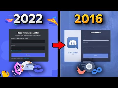 COMO ERA O DISCORD EM 2016!? (PRIMEIRAS VERSÕES)