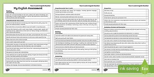 Year 5 and 6 Curriculum Aims Checklist