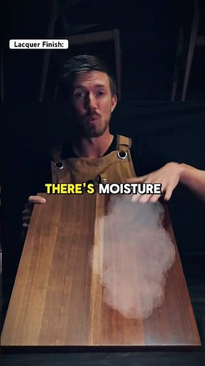 Why you should avoid this thing when spraying lacquer 💦