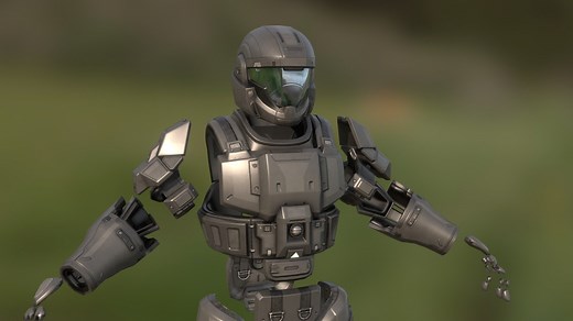Halo 4 ODST Armor - Download Free 3D model by Rovex (@Rovex833)