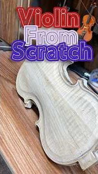 🔥🎻”He Made a Violin from Scratch... with ZERO Tools?! 😳🎻 #shorts"#violin #instrument #ویولن