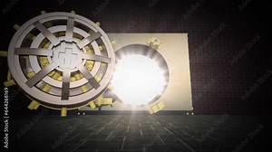 Vault Closing in a 3D animation