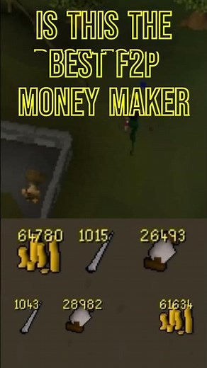 THIS F2P Method Makes Insane Coins Fast #runescape #moneymaking #osrs #oldschoolrunescape