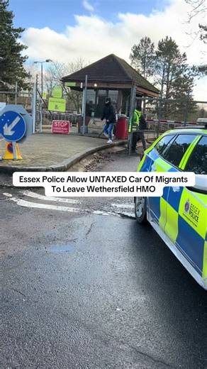 Yesterday, Essex Police allowed an UNTAXED car to drive off after an undocumented male stuck his middle finger up at protesters. The car, which is 1 month overdue, was transporting foreign males into local areas such as Chelmsford and Braintree. Buses also take them to and from cities.