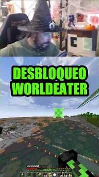 Desbloqueo World Eater! #minecraft #minecrafttutorial #minecraftbuilding #minecraftmemes #gaming