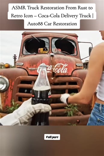 ASMR Truck Restoration From Rust to Retro Icon – Coca-Cola Delivery Truck | Auto88 Car RestorationRestoration #Restoration #car_restoration_video #car_creashion #fyp #usa_tiktok