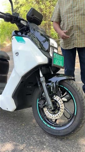 Yamaha's first electric scooter in India — and it's exactly what it looks like 🛵⚡#EC06