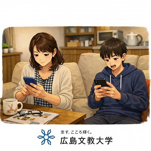 「母と息子の会話」広島文教大学 #春のオープンキャンパス #高校生 #大学生