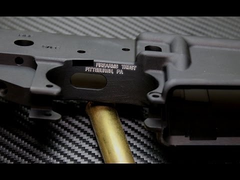 $50 SBR Engraving for NFA Form 1 Build - Stop putting it off and get it done!