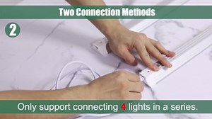 SZHLUX LED Grow Light for Indoor Plants 4ft 280W (4×70W) Full Spectrum Plant Light Integrated Bulb Fixture, High Output Growing Light Linkable Design with Reflector Combo - 4 Pack