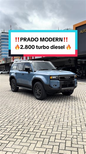 ‼️JUAL lAND CRUISER BEKAS‼️ Land Cruiser Prado 2.8l DIESEL Tahun 2025 Blue on black KM 948 perak Tax 12-2026 Altitude type 5 seater V Active tech = mild hybrid 48V Sunroof JBL sound system Wireless charging Coolbox Camera 360° with DVR rear cam Full black leather seat Velg R18 ori . Open harga : 2.250m nego Info lebih lanjut : 0812 807070 77 . #byasautogallery #juallcprado #landcruiserprado #jualmobil #mobilbekas