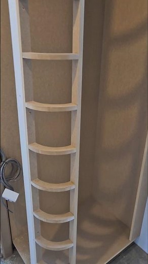 How To Make Curved Corner Cupboard #diy #woodscraft #woodworking #wood #mdf
