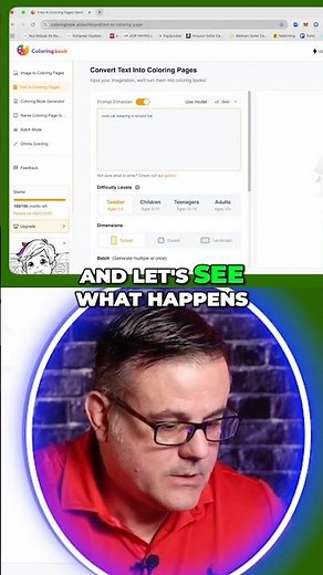AI Coloring Page: Watch This Prompt Transform to Art!