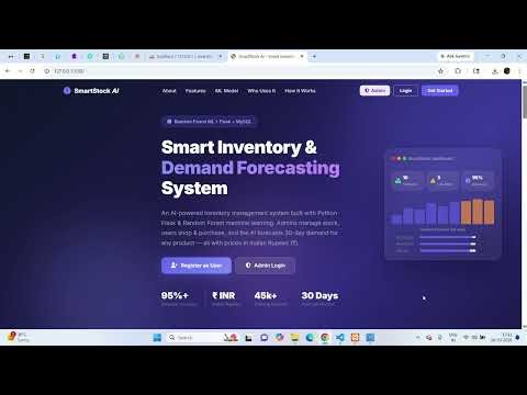 📦 Smart Inventory Management System using Machine Learning | Python AI Project | SkillProPlus