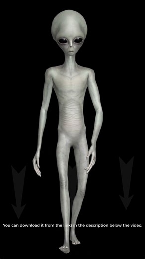 Realistic 3D Gray Alien Motion Collection Featuring Detailed Humanoid Extraterrestrial Movements