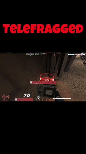 Spy telefragged Pyro #teamfortress2 #tf2 #tf2moments