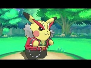 Pokemon Omega Ruby and Alpha Sapphire - More Mega Evolutions and Pikachu Cosplay Trailer