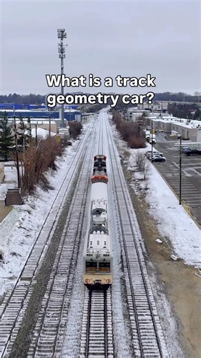 Craig Hensley on Instagram: "A track geometry car uses advanced technology to evaluate track safety in real time by using a variety of high-tech lasers, sensors, and cameras. Some of the things it measures: • Gauge (distance between rails) • Crosslevel (difference in height between rails) • Alignment (side-to-side straightness) • Surface (vertical smoothness) • Curvature If anything is out of tolerance, the system logs the location down to the foot, pretty cool! #railroad #railway #train #drone 