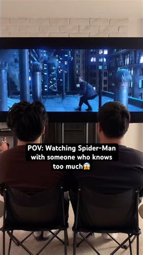 POV: Watching Spider-Man with someone who knows too much! #theory #spiderman #tobeymaguire