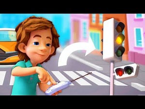 The Traffic Light! | The Fixies | Educational Animation for Kids