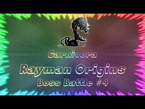 Rayman Origins ★ Perfect Boss Battle #4 • Carnivora