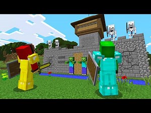 ガチ攻城戦をやってみたら大爆笑した！【まいくら・マインクラフト】