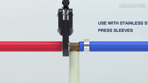 Pex Fittings 1/2 Inch, 36 PCS SUNGATOR 1/2 Inch Pex Fittings Set, 12 Each PEX Elbow Tee Coupling, 1/2" Pex Fittings For Pex Pipe, No Lead Brass, ASTM F1807