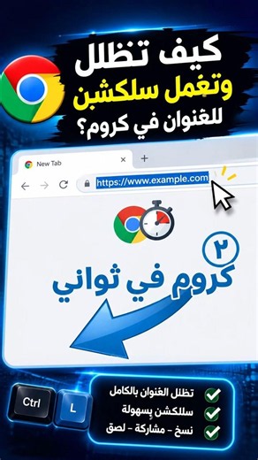 Chrome in Seconds 2 | Highlight the Entire Page URL with a Shortcut