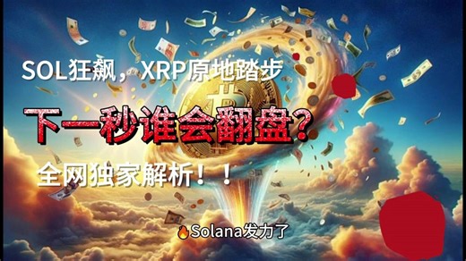 SOL 突破 138 美元狂飙，XRP 却被困在 2.07–2.17 美元