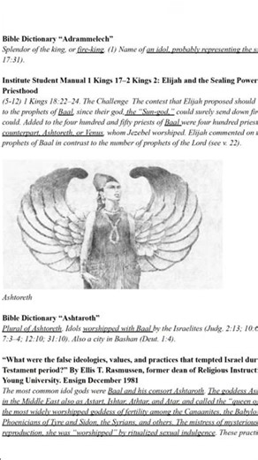 Ashtoreth is Satan's Female Counterpart!