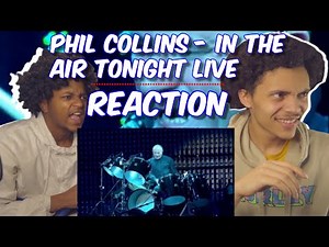 Phil Collins - In The Air Tonight LIVE / FIRST REACTION!!!