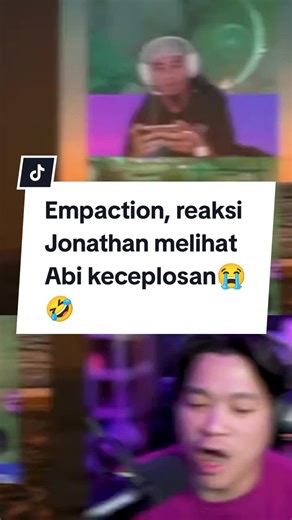 Reaksi Lucu Jonathan Saat Abi Keceplosan di ML